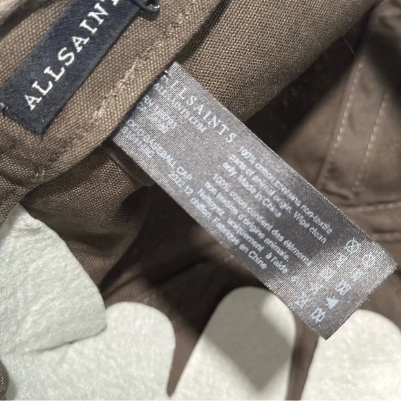 All Saints Khaki Cap - Picture 7 of 7